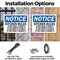 Signmission Kitchen Rules If You Spill It Wipe It If, 14 in W x Rectangle, Plastic OS-2PACK-NS-P-1014-L-13908 - alternate 8